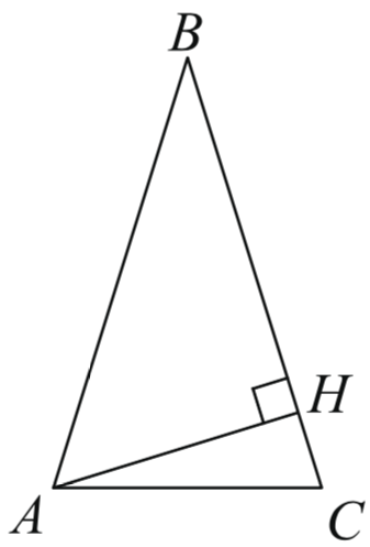 В треугольнике АБС ab=BC А высота Ah. Треугольник BH=64 Ch=16 COSB=?. В треугольнике ABC   ab=BC А высота Ah делит стороны BC. В треугольнике АВС Ah высота BH 64 И Ch 16 Найдите.