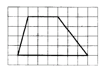 Трапеция на квадратной решетке. Фигуры на квадратной решетке трапеция. Задачи на квадратной решетке трапеция. На клеточной бумаге трапеция Найдите тангенс ее большего угла.