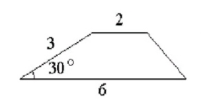 Площадь трапеции равна 30. Боковая сторона трапеции равна 3 а один из прилегающих. Боковая сторона трапеции 5 а один из прилегающих к ней углов равен 30. Боковая сторона трапеции равна 3 а 1 из углов равен 30. Боковая сторона трапеции равна 3 2 и 6.